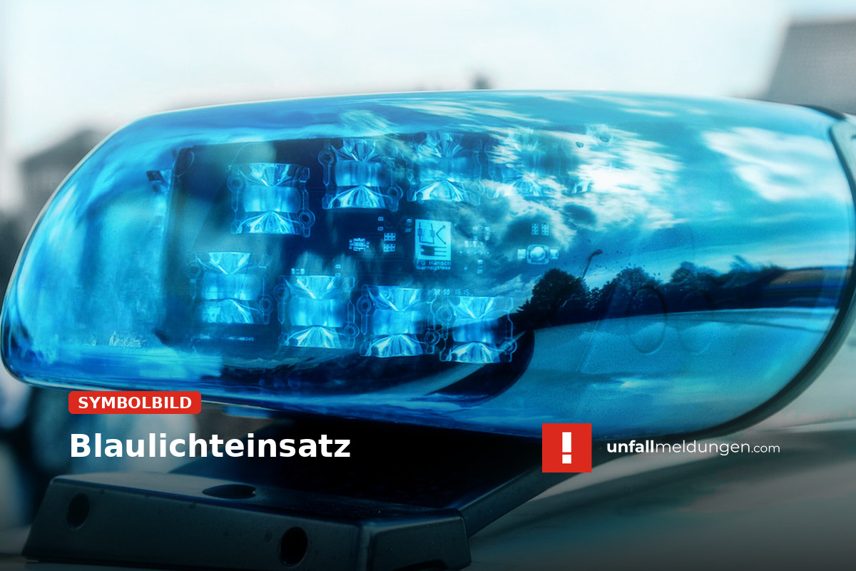 Overath: Fiat überschlägt sich bei Unfall, Vollsperrung