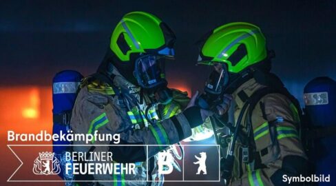 Berlin: Feuer-Tragödie in Wittenau, Person stirbt