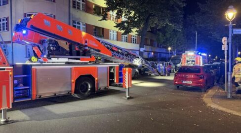 Berlin: Feuer-Drama in Wilmersdorf, 5 Menschen gerettet