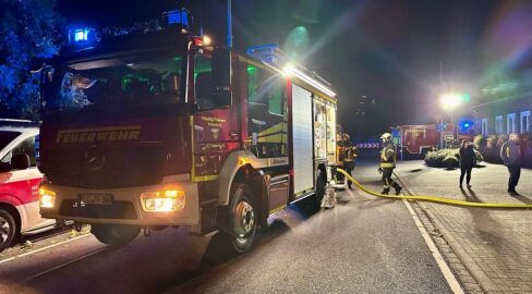 Kranenburg: Tragödie bei Feuerwehr-Einsatz, Person stirbt