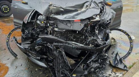 Oberhausen: Vollsperrung nach Unfall, 3 Verletzte in Klinik