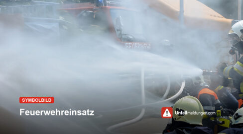 Vilgertshofen: Feuer vernichtet Hallen, Millionen-Schaden