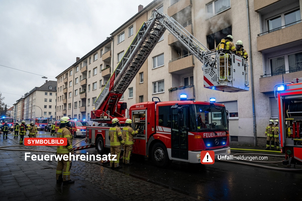 Haren: Millionenschaden nach Brand auf Hof-Gelände