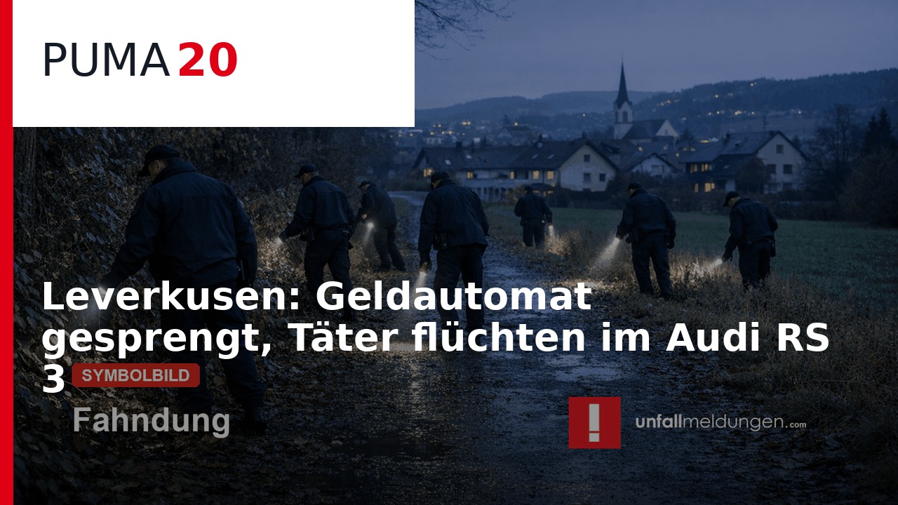PUMA20 vom 4. September 2026: Die 5 meistgeklickten Polizei- und Unfallmeldungen des Tages – im Video
