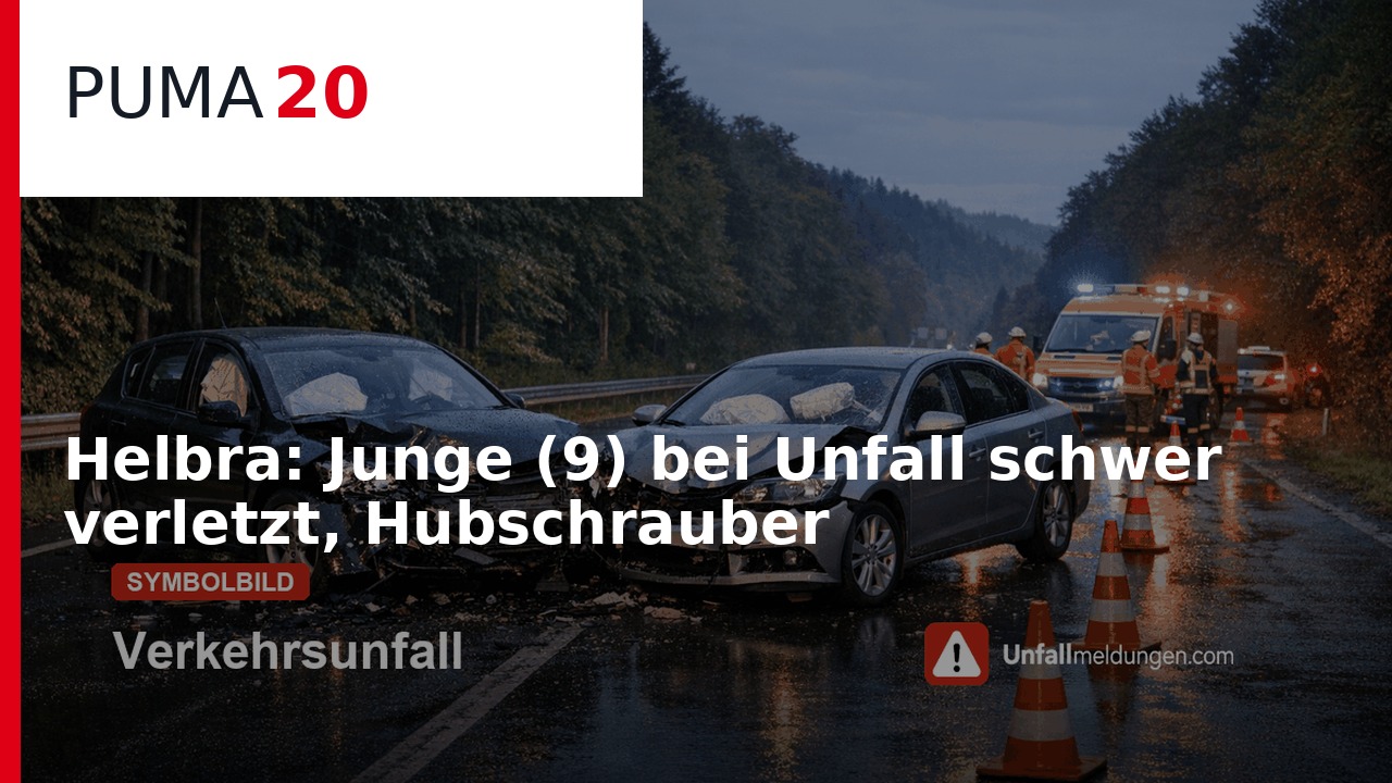 PUMA20 vom 10. September 2026: Die 5 meistgeklickten Polizei- und Unfallmeldungen des Tages – im Video