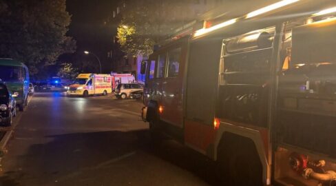 Berlin: Feuer-Drama in Alt-Treptow, zwei schwer Verletzte