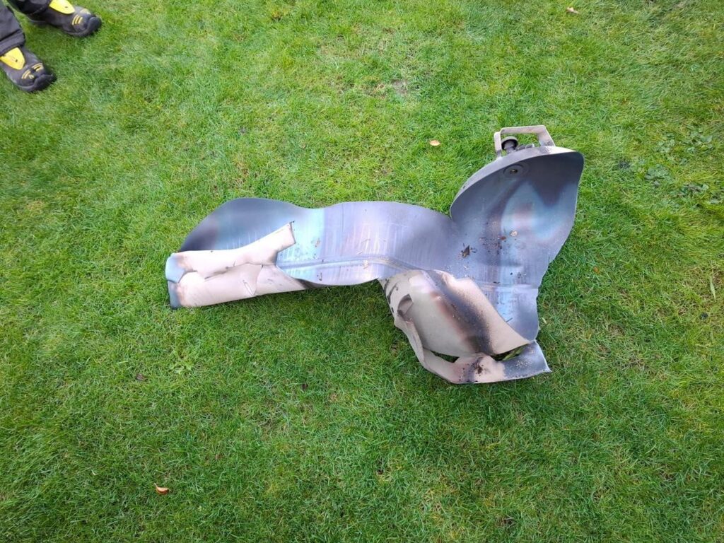 Bocholt: Gasflasche explodiert bei Feuer, Teile fliegen 10 Meter