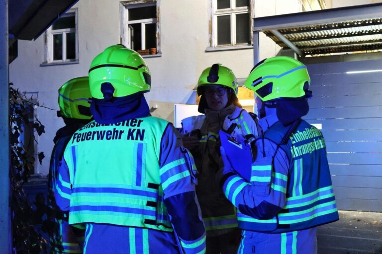 Konstanz: Wohnungsbrand in Altstadt, Häuser geräumt