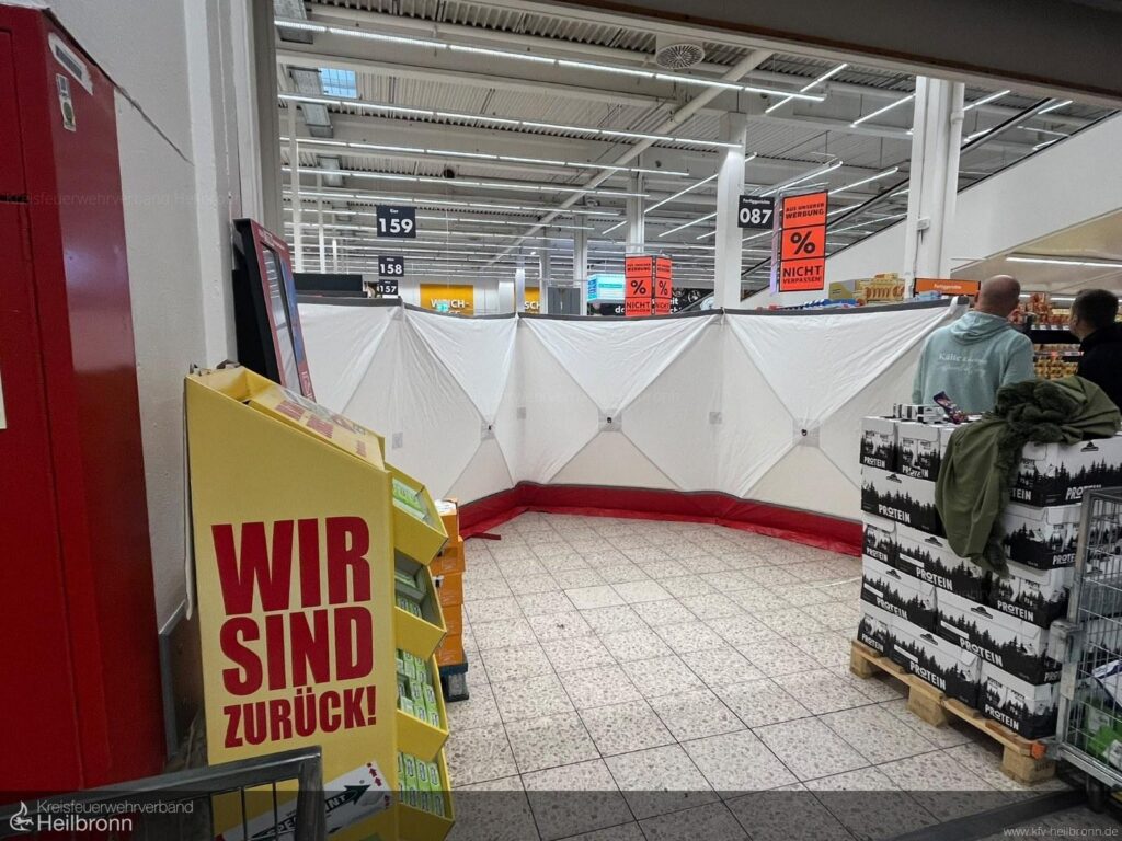 Neckarsulm: Monteur bei Unfall in Rolltreppe schwer verletzt
