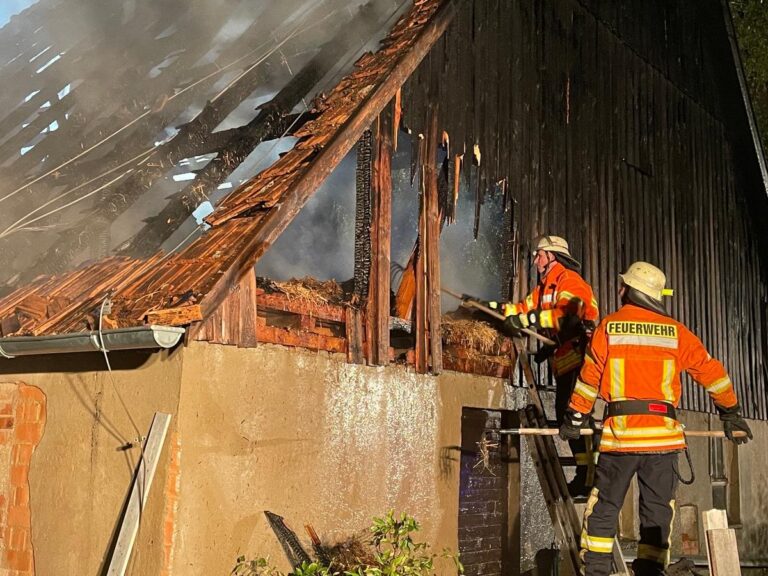 Altensteig: Großbrand macht Wohnhaus unbewohnbar