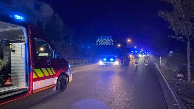 Lehrte: Brand im Keller, Einfamilienhaus unbewohnbar