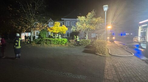 Sittensen: Bett brennt, Feuer-Drama in Unterkunft