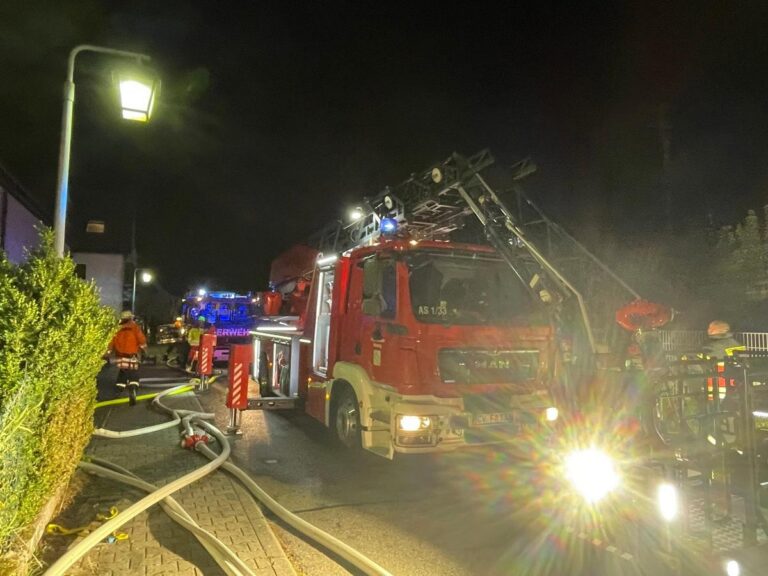 Altensteig: Großbrand macht Wohnhaus unbewohnbar