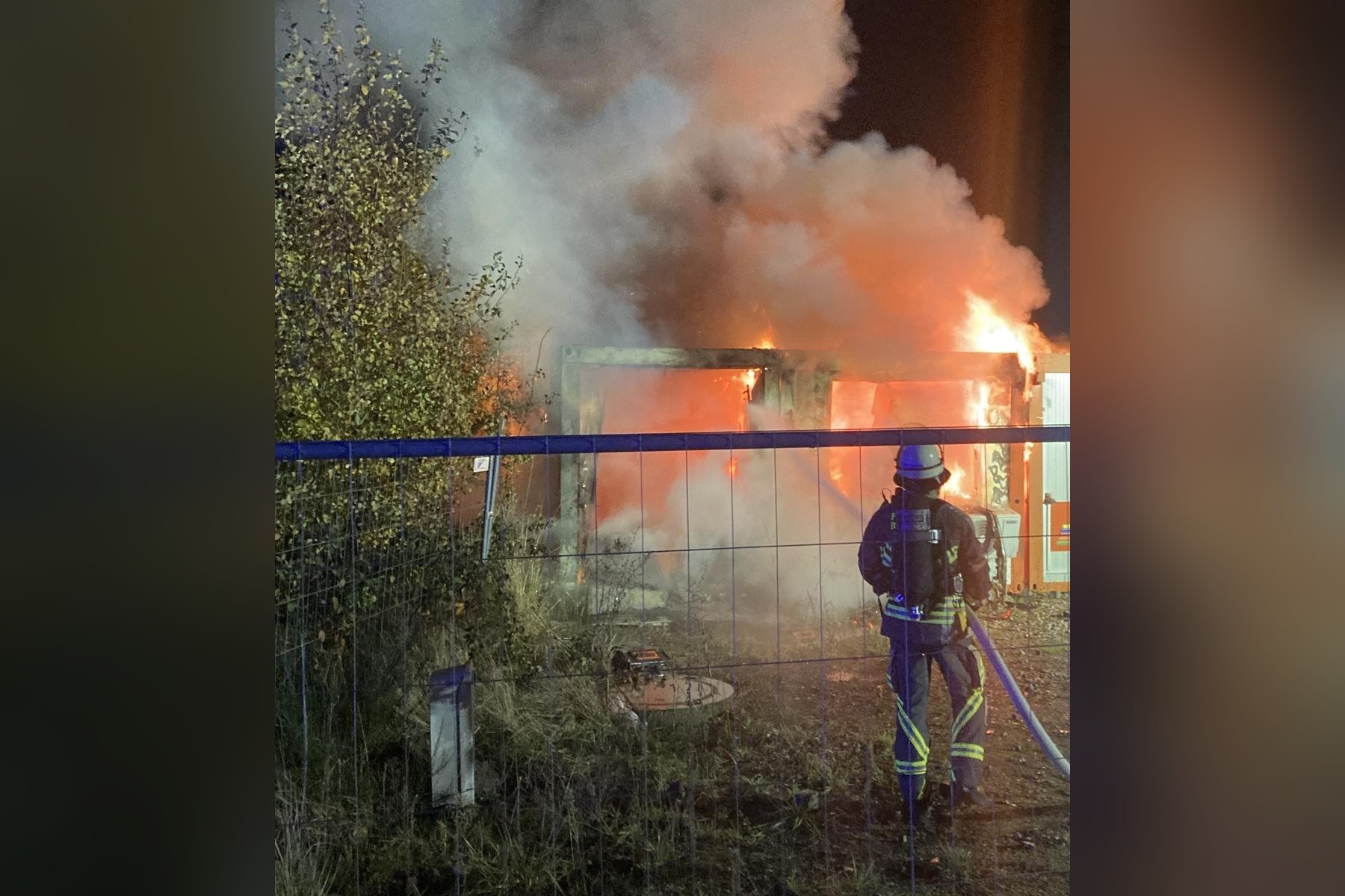 Bocholt: Brand im Industriegebiet, Kripo ermittelt