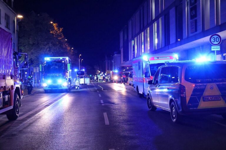 Konstanz: Wohnungsbrand in Altstadt, Häuser geräumt