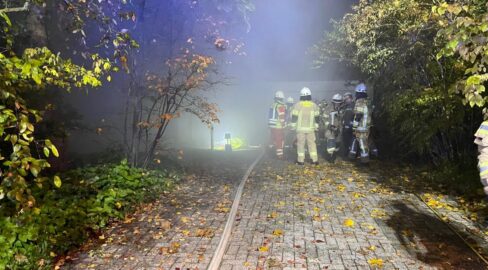 Lehrte: Brand im Keller, Einfamilienhaus unbewohnbar