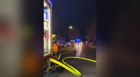Schenefeld: Feuer-Drama in Lokal, Haus evakuiert