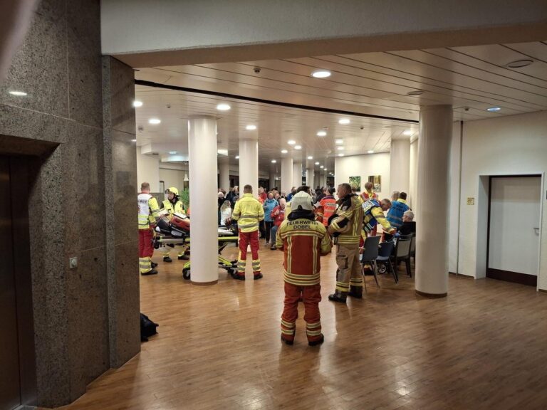 Dobel: Feuer-Drama in Reha-Klinik, 267 Patienten evakuiert