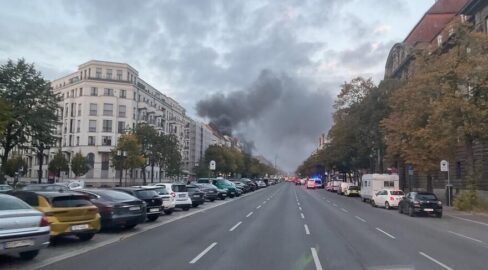 Berlin: Bar-Brand am Kaiserdamm, 3 Menschen schwer verletzt