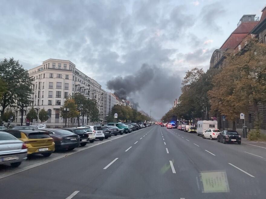 Berlin: Bar-Brand am Kaiserdamm, 3 Menschen schwer verletzt