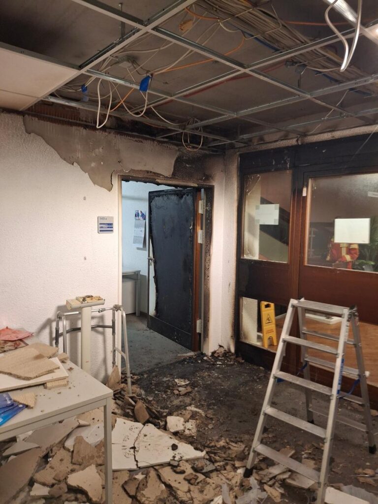 Dobel: Feuer-Drama in Reha-Klinik, 267 Patienten evakuiert