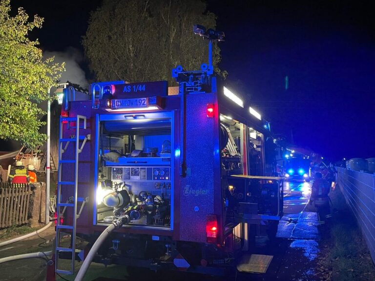 Altensteig: Großbrand macht Wohnhaus unbewohnbar