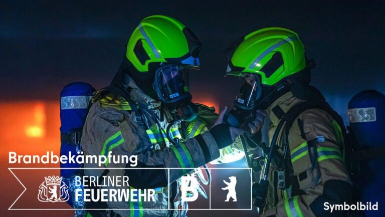 Berlin: Feuer-Drama im Hochhaus, 80 Retter im Einsatz