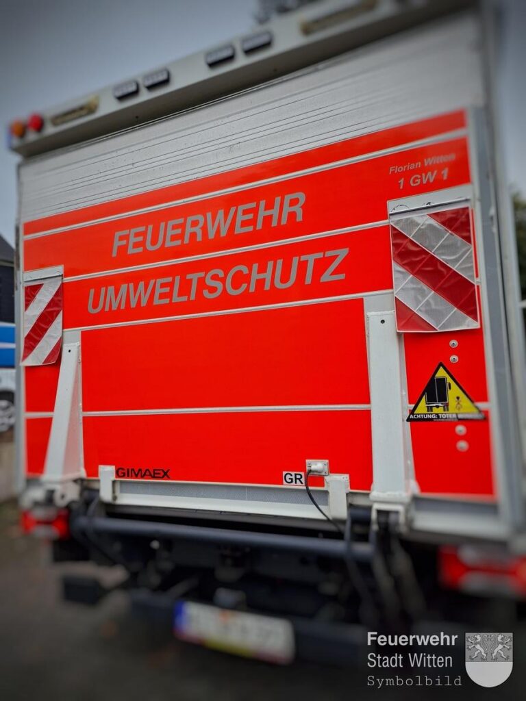 Witten: Ammoniak-Austritt im Werk, 2 Verletzte in Klinik