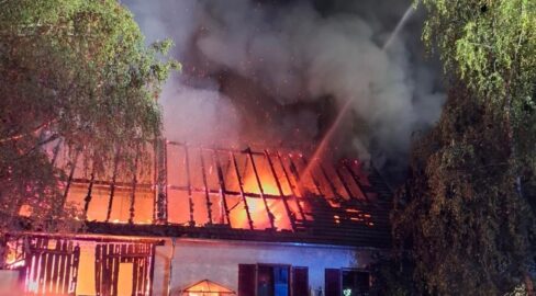 Altensteig: Großbrand macht Wohnhaus unbewohnbar