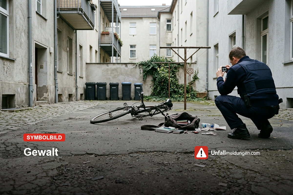 Pforzheim: Raub-Drama im Wohnhaus, zwei Schwerverletzte
