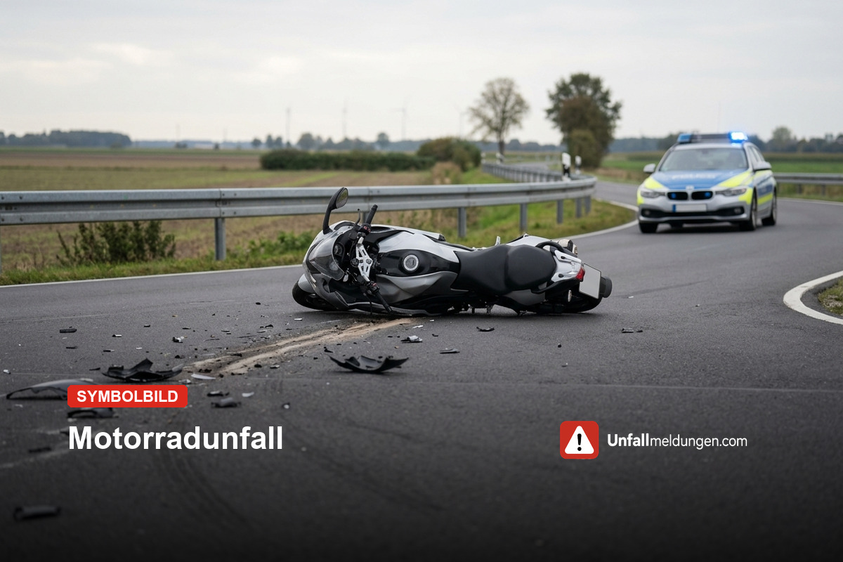 Hintersee: Biker in Lebensgefahr nach Unfall
